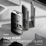 Laptop, Telefoane si Tablete - Telefoane mobile si accesorii - Accesorii Telefoane - Folii protectie telefoane - Folie pentru iPhone 17 Pro Max (set 2) - Ringke Easy Slide Privacy Tempered Glass - Black - Infinity.ro