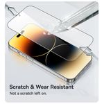 Laptop, Telefoane si Tablete - Telefoane mobile si accesorii - Accesorii Telefoane - Folii protectie telefoane - Folie pentru iPhone 17 Pro Max - ANANK 2.5D 5X Reinforced Full Glass Screen Protector - Black - Infinity.ro