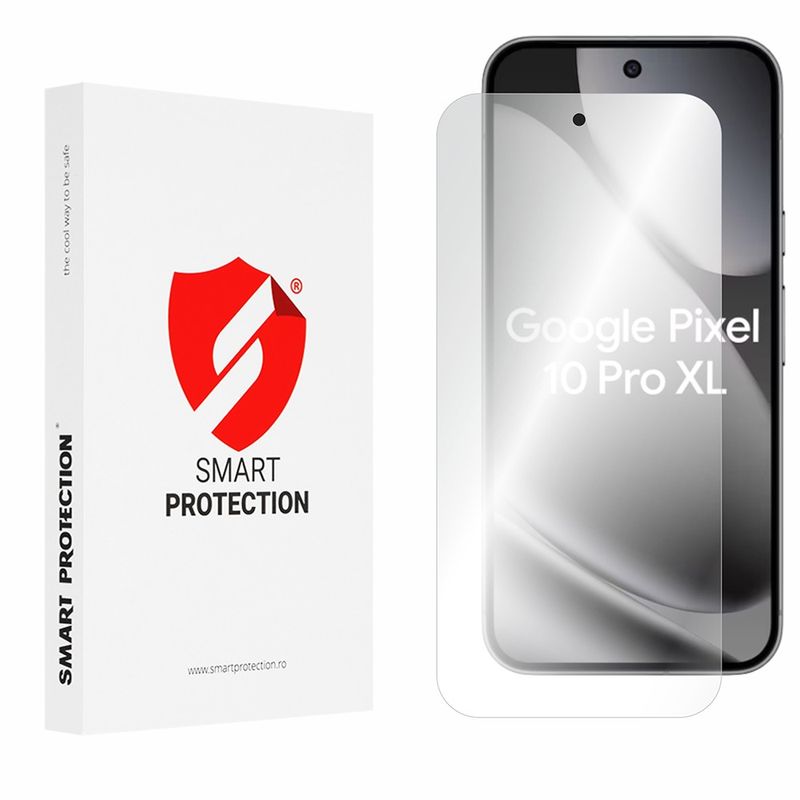 Laptop, Telefoane si Tablete - Telefoane mobile si accesorii - Accesorii Telefoane - Folii protectie telefoane - [Pachet 2x] Folie regenerabila premium Google Pixel 10 / Pixel 10 Pro - Smart Protection Classic - Clear - Infinity.ro