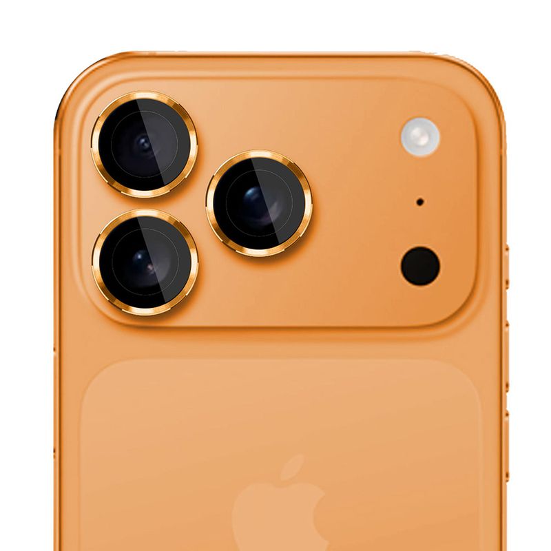 Laptop, Telefoane si Tablete - Telefoane mobile si accesorii - Accesorii Telefoane - Folii protectie telefoane - Folie pentru iPhone 17 Pro / iPhone 17 Pro Max - 3mk Lens Protection Pro - Orange - Infinity.ro