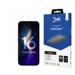 Laptop, Telefoane si Tablete - Telefoane mobile si accesorii - Accesorii Telefoane - Folii protectie telefoane - Folie pentru iPhone 16 - 3mk HardGlass Tempered Screen Protector - Clear - Infinity.ro