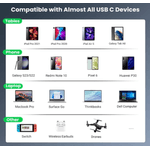 Laptop, Telefoane si Tablete - Telefoane mobile si accesorii - Accesorii Telefoane - Cabluri si adaptoare telefoane - Cablu de Date si Incarcare, Type-C la Type-C, 5A, Super Fast Charging, 60 W, 1m, Alb - Infinity.ro