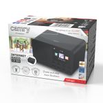 TV, Audio-Video si Foto - Portabile audio - Radio - Internet Radio Camry CR1918, display TFT, ceas desteptator, Bluetooth - Infinity.ro