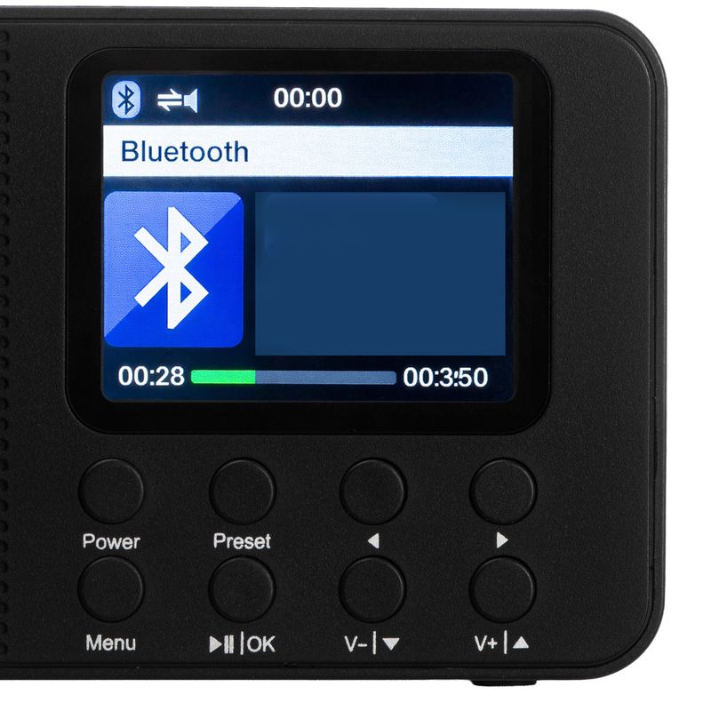 TV, Audio-Video si Foto - Portabile audio - Radio - Internet Radio Camry CR1918, display TFT, ceas desteptator, Bluetooth - Infinity.ro