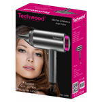 Ingrijire personala si Cosmetice - Aparate & accesorii ingrijire personala - Hair styling - Uscatoare de par - Uscator de par Techwood TSC-2288, 2200W, 2 trepte viteza, aer rece, concentrator - Infinity.ro