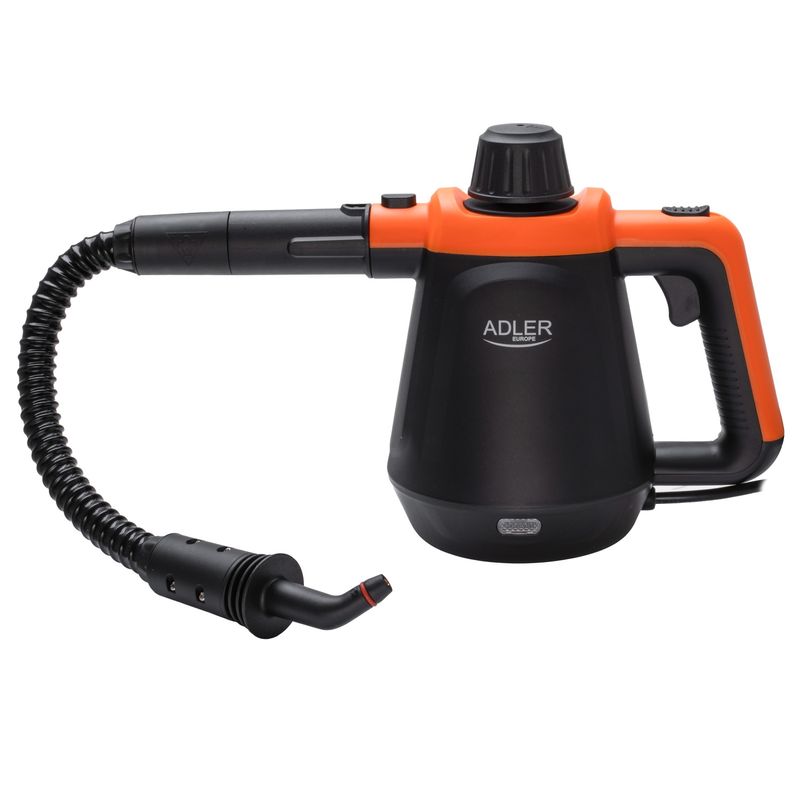Electronice si Electrocasnice - Ingrijirea locuintei - Aparate de curatat cu abur - Aparat de curatat cu abur Adler AD7038bo, mop cu abur, 3.5 bar, 44g/min, 120C, 1200W (Max 2000W) - Infinity.ro