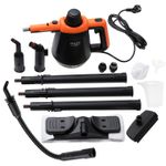Electronice si Electrocasnice - Ingrijirea locuintei - Aparate de curatat cu abur - Aparat de curatat cu abur Adler AD7038bo, mop cu abur, 3.5 bar, 44g/min, 120C, 1200W (Max 2000W) - Infinity.ro