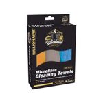 Auto si Moto - Intretinere auto - Produse curatare auto - Set 3 Lavete microfibra 30x38cm Billionaire Microfibre Cleaning Towels 350GSM - Infinity.ro