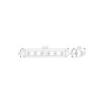 Auto si Moto - Electrice auto - Iluminare si semnalizare - Becuri auto - LED Bar Auto 72W, 12-32V, 4800 lumeni, 65 cm, 24 SMD LED Carguard - Infinity.ro