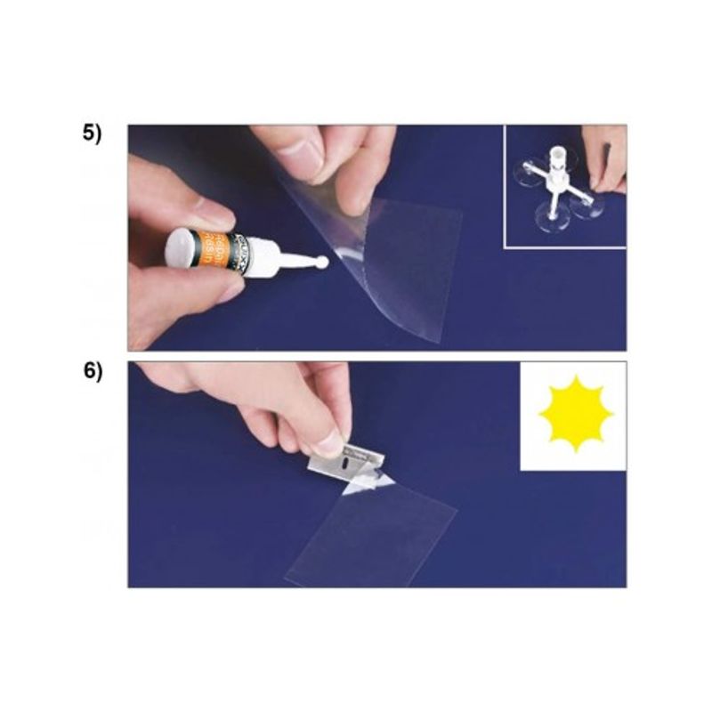 Auto si Moto - Reparatii si depanare - Scule auto - Scule si truse auto - Kit pentru reparat parbrize lovite QUIXX Windshield Repair Kit - Infinity.ro
