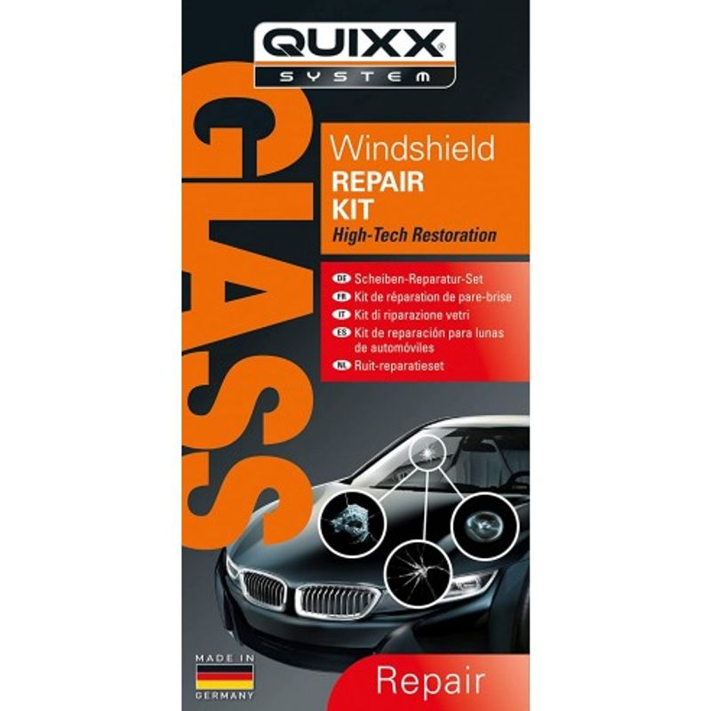 Auto si Moto - Reparatii si depanare - Scule auto - Scule si truse auto - Kit pentru reparat parbrize lovite QUIXX Windshield Repair Kit - Infinity.ro