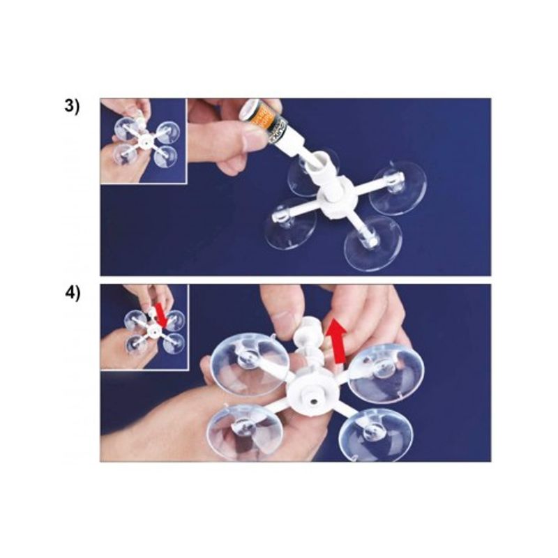 Auto si Moto - Reparatii si depanare - Scule auto - Scule si truse auto - Kit pentru reparat parbrize lovite QUIXX Windshield Repair Kit - Infinity.ro