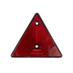 Auto si Moto - Piese auto si accesorii - Caroserie - Ornamente exterior auto - Triunghi de avertizare reflectorizante pentru remorci, culoare rosie, Amio - Infinity.ro