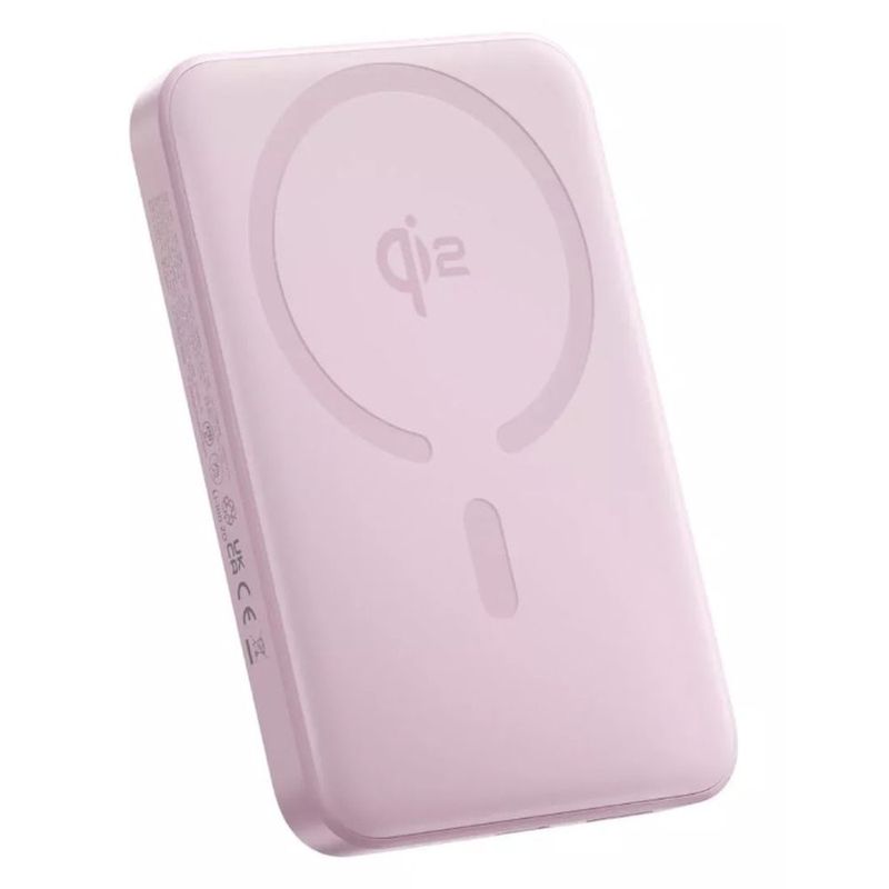 Laptop, Telefoane si Tablete - Telefoane mobile si accesorii - Accesorii Telefoane - Baterii externe - Acumulator extern Baseus EnerFill FM12 Qi2 Magnetic 10.000 mAh, Wireless, 22.5W Roz - Infinity.ro