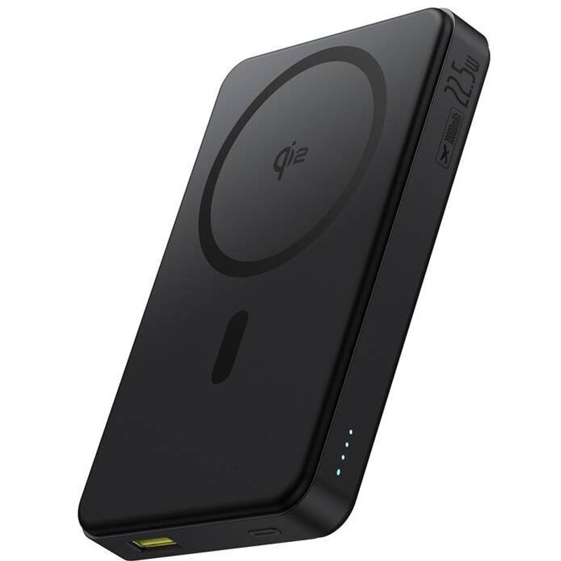 Laptop, Telefoane si Tablete - Telefoane mobile si accesorii - Accesorii Telefoane - Baterii externe - Baterie externa Baseus Airpow2 Qi2 Magnetic, 10000mAh, 22.5W, USB/USB-C, Cablu USB-C inclus, Negru - Infinity.ro