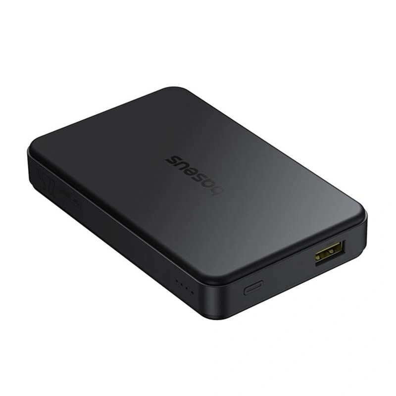 Laptop, Telefoane si Tablete - Telefoane mobile si accesorii - Accesorii Telefoane - Baterii externe - Baterie externa Baseus Airpow2 Qi2 Magnetic, 10000mAh, 22.5W, USB/USB-C, Cablu USB-C inclus, Negru - Infinity.ro