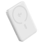 Laptop, Telefoane si Tablete - Telefoane mobile si accesorii - Accesorii Telefoane - Baterii externe - Acumulator extern Baseus EnerFill FM12 Qi2 Magnetic 10.000 mAh, Wireless, 22.5W Alb - Infinity.ro