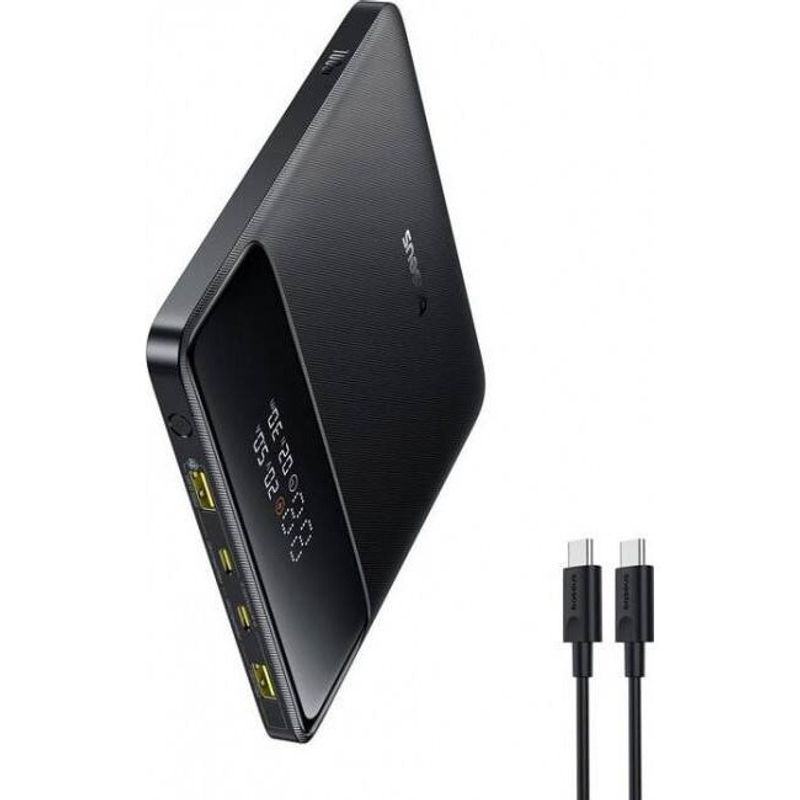 Laptop, Telefoane si Tablete - Telefoane mobile si accesorii - Accesorii Telefoane - Baterii externe - Acumulator Extern Baseus Blade H1 20000mAh 100W 2x USB-A 2x USB-C Negru - Infinity.ro