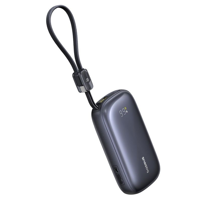 Laptop, Telefoane si Tablete - Telefoane mobile si accesorii - Accesorii Telefoane - Baterii externe - Baterie externa portabila Baseus EnerFill FC21 Qpow3 Ultra, 20000mAh, 22.5W, Negru, 122, 4x69, 9x32, 4mm - Infinity.ro