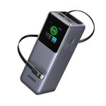 Laptop, Telefoane si Tablete - Telefoane mobile si accesorii - Accesorii Telefoane - Baterii externe - Baterie Externa cu Display Digital, 20000mAh, USB, 2x Type-C, 165W, 20000mAh - Ugreen PB726 (55987B) - Grey - Infinity.ro