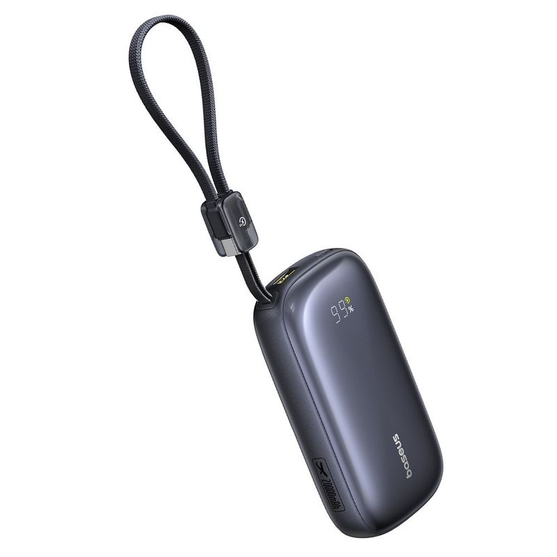 Laptop, Telefoane si Tablete - Telefoane mobile si accesorii - Accesorii Telefoane - Baterii externe - Baterie externa Baseus EnerFill FC21 Qpow3 Ultra, 20000mAh, 22, 5W, Negru, 122, 4x69, 9x32, 4mm - Infinity.ro