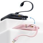 Laptop, Telefoane si Tablete - Telefoane mobile si accesorii - Accesorii Telefoane - Baterii externe - Baterie externa 10000 mAh Baseus EnerFill FC21, 22.5W, 1 x Cablu USB-C / Lightning, 1x Port USB, Negru - Infinity.ro