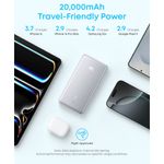 Laptop, Telefoane si Tablete - Telefoane mobile si accesorii - Accesorii Telefoane - Baterii externe - Baterie externa Anker Zolo 20.000 mAh, 22.5W, USB-C si USB-A, Alb, 14.07x7.17x2.77cm - Infinity.ro