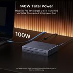 Laptop, Telefoane si Tablete - Telefoane mobile si accesorii - Accesorii Telefoane - Baterii externe - Docking Station UGREEN 10-in-1 Thunderbolt 5, Gigabit Ethernet, 8K, multicolor - Infinity.ro