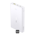 Laptop, Telefoane si Tablete - Telefoane mobile si accesorii - Accesorii Telefoane - Baterii externe - Acumulator extern Baseus PicoGo 10.000 mAh, 20W, Digital Display, 2x USB-C, 1x USB-A, Alb - Infinity.ro