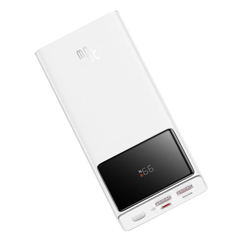 Laptop, Telefoane si Tablete - Telefoane mobile si accesorii - Accesorii Telefoane - Baterii externe - POWER BANK Baseus Star-Lord Digital, 20000mAh, 30W, alb, P10022904213-00 - Infinity.ro