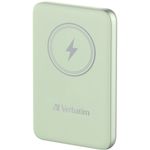 Laptop, Telefoane si Tablete - Telefoane mobile si accesorii - Accesorii Telefoane - Baterii externe - Power Bank Verbatim 10.000mAh Charge'n'Go GreenMagnetic Wireless - Infinity.ro
