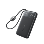 Laptop, Telefoane si Tablete - Telefoane mobile si accesorii - Accesorii Telefoane - Baterii externe - Acumulator extern Baseus EnerFill FC11 10.000 mAh, 22.5W, USB-C, USB-A, cablu detasabil, Negru - Infinity.ro