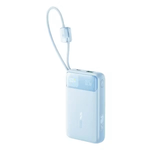 Laptop, Telefoane si Tablete - Telefoane mobile si accesorii - Accesorii Telefoane - Baterii externe - Acumulator extern Baseus EnerFill FC11 Digital Display 20.000 mAh, 22.5W, cablu USB-C si Lightning incorporat, Albastru - Infinity.ro