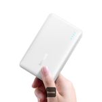 Laptop, Telefoane si Tablete - Telefoane mobile si accesorii - Accesorii Telefoane - Baterii externe - Acumulator extern Baseus EnerFill FP21 10.000 mAh, 22.5W, 2x USB-C, 1x USB-A, Alb - Infinity.ro