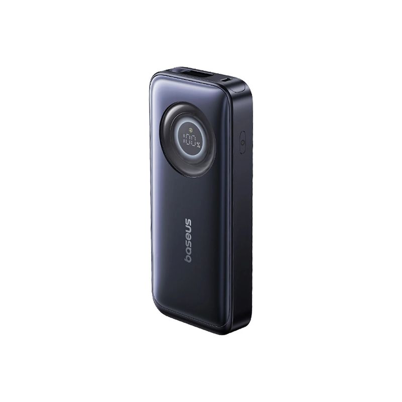 Laptop, Telefoane si Tablete - Telefoane mobile si accesorii - Accesorii Telefoane - Baterii externe - Banca de putere Baseus EnerCore CR11 10.000 mAh, 45W, cablu USB-C retractabil, Negru, compacta - Infinity.ro