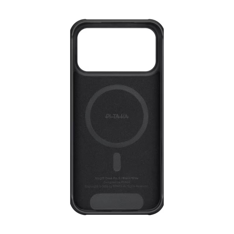 Laptop, Telefoane si Tablete - Telefoane mobile si accesorii - Accesorii Telefoane - Huse telefoane - Carcasa Pitaka Aramid ProGuard compatibila cu iPhone 17 Pro Max, Negru/Gri - Infinity.ro