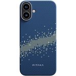Laptop, Telefoane si Tablete - Telefoane mobile si accesorii - Accesorii Telefoane - Huse telefoane - Husa de protectie Pitaka Tactile Woven Aramida Magsafe pentru iPhone 16 StarPeak Milky Way Galaxy - Infinity.ro