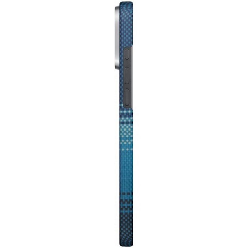 Laptop, Telefoane si Tablete - Telefoane mobile si accesorii - Accesorii Telefoane - Huse telefoane - Husa de protectie Pitaka Tactile Woven Aramida Magsafe pentru iPhone 16 Pro Moonrise - Infinity.ro