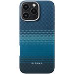 Laptop, Telefoane si Tablete - Telefoane mobile si accesorii - Accesorii Telefoane - Huse telefoane - Husa de protectie Pitaka Tactile Woven Aramida Magsafe pentru iPhone 16 Pro Max Moonrise - Infinity.ro