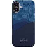 Laptop, Telefoane si Tablete - Telefoane mobile si accesorii - Accesorii Telefoane - Huse telefoane - Husa de protectie Pitaka Tactile Woven Aramida Magsafe pentru iPhone 16 StarPeak Over the Horizon - Infinity.ro