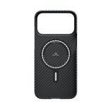 Laptop, Telefoane si Tablete - Telefoane mobile si accesorii - Accesorii Telefoane - Huse telefoane - Husa de protectie Pitaka pentru iPhone 17 Pro, MagEZ 7 Pro 600D Ultra-Slim Negru/Albastru - Infinity.ro
