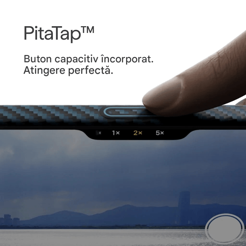 Laptop, Telefoane si Tablete - Telefoane mobile si accesorii - Accesorii Telefoane - Huse telefoane - Husa de protectie Pitaka pentru iPhone 17 Pro, MagEZ 7 Pro 600D Ultra-Slim Negru/Albastru - Infinity.ro