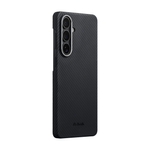 Laptop, Telefoane si Tablete - Telefoane mobile si accesorii - Accesorii Telefoane - Huse telefoane - Husa Pitaka pentru Samsung Galaxy S26 Plus, Edge Ultra-Slim Case, Negru/Gri - Infinity.ro