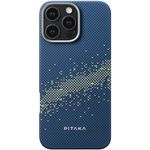 Laptop, Telefoane si Tablete - Telefoane mobile si accesorii - Accesorii Telefoane - Huse telefoane - Husa de protectie Pitaka Tactile Woven Aramida Magsafe pentru iPhone 16 Pro StarPeak Milky Way Galaxy - Infinity.ro