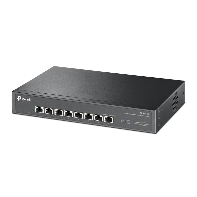 PC, gaming si accesorii - Retelistica - Switch-uri - Switch-uri cu management - Switch TP-Link TL-SX1008, 8 porturi - Infinity.ro