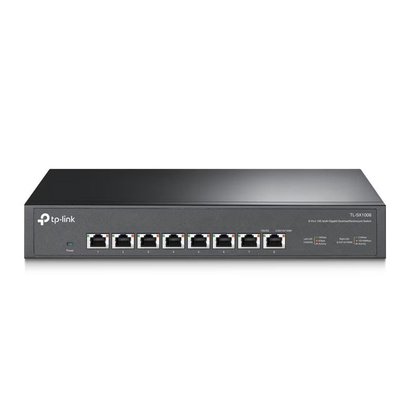 PC, gaming si accesorii - Retelistica - Switch-uri - Switch-uri cu management - Switch TP-Link TL-SX1008, 8 porturi - Infinity.ro