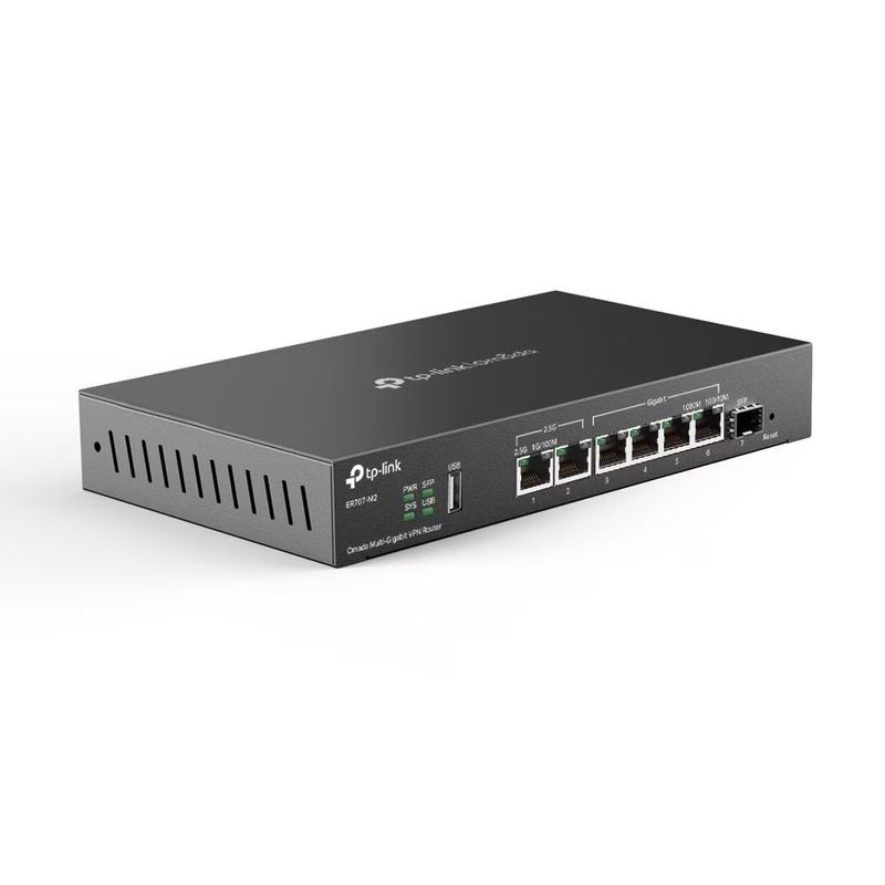 PC, gaming si accesorii - Retelistica - Wireless - Routere Wireless - Router VPN, TP-Link, 1000Mbit, 1xWAN, 5xWAN/LAN, Negru - Infinity.ro