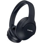 TV, Audio-Video si Foto - Portabile audio - Casti audio - Casti Canyon, OnRiff 10 CNS-CBTHS10BK, Bluetooth, negru - Infinity.ro