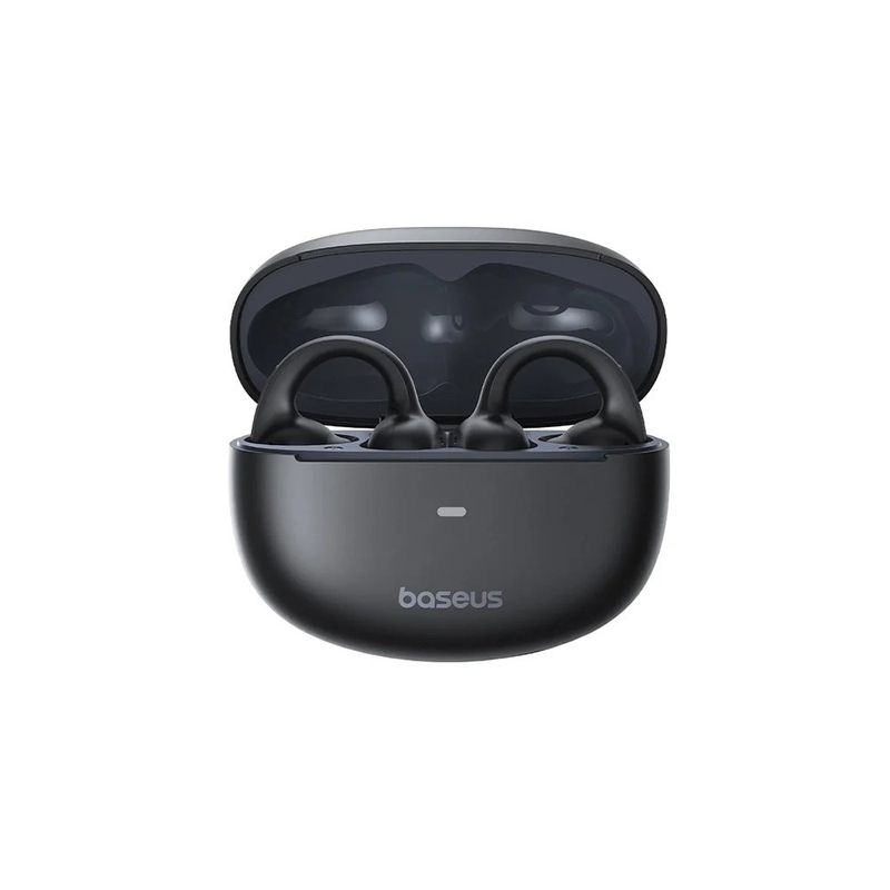 TV, Audio-Video si Foto - Portabile audio - Casti audio - Casti Fara Fir, BT V5.4, IP57, 600mAh - Baseus (A00083501126-00) - Negru - Infinity.ro
