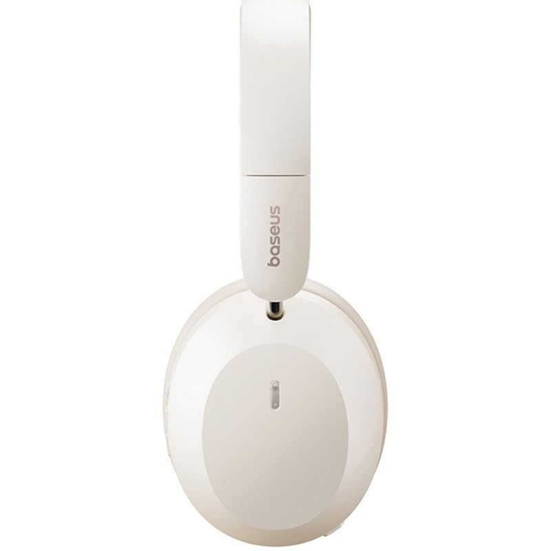 TV, Audio-Video si Foto - Portabile audio - Casti audio - Casti Over-Ear Baseus Bass 35 Max, Wireless, Bluetooth, 3D Surround, Autonomie 50 ore, Alb - Infinity.ro